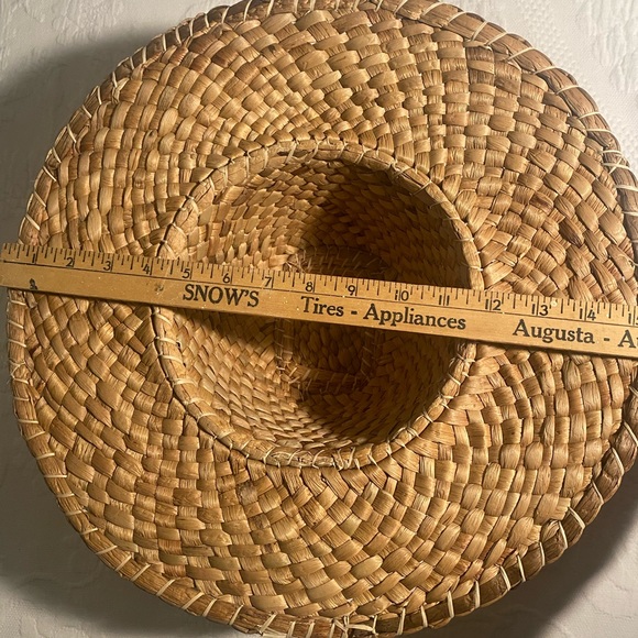 Authentic bora Palm hat. Made by the Warao indigenous from Venezuela.001# - Picture 6 of 7